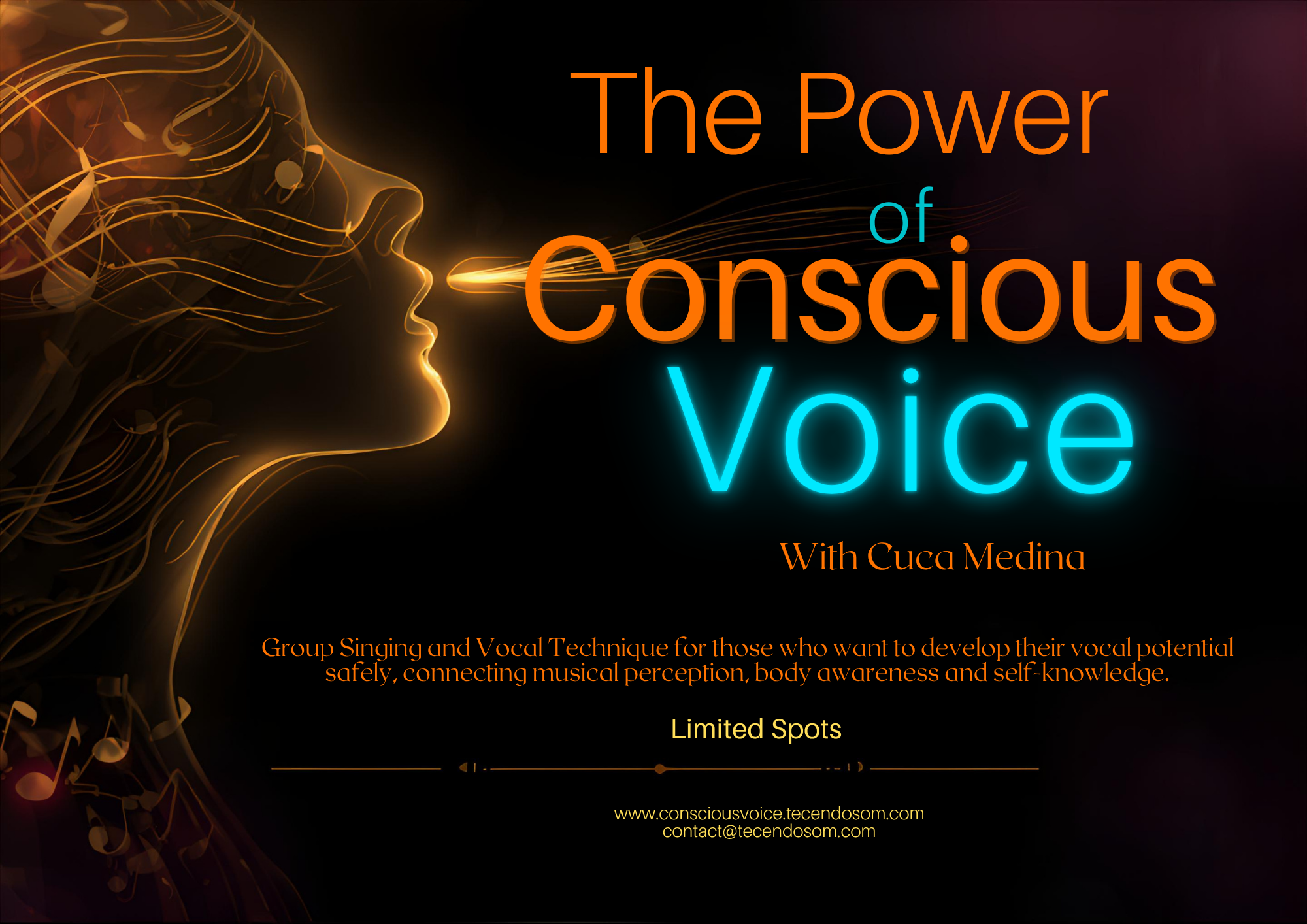 Conscious voice — luminous voice energy